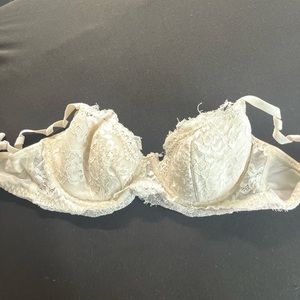 cream bra